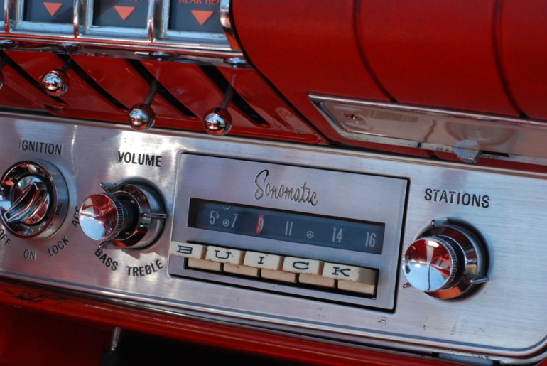 temporary buick radio panel